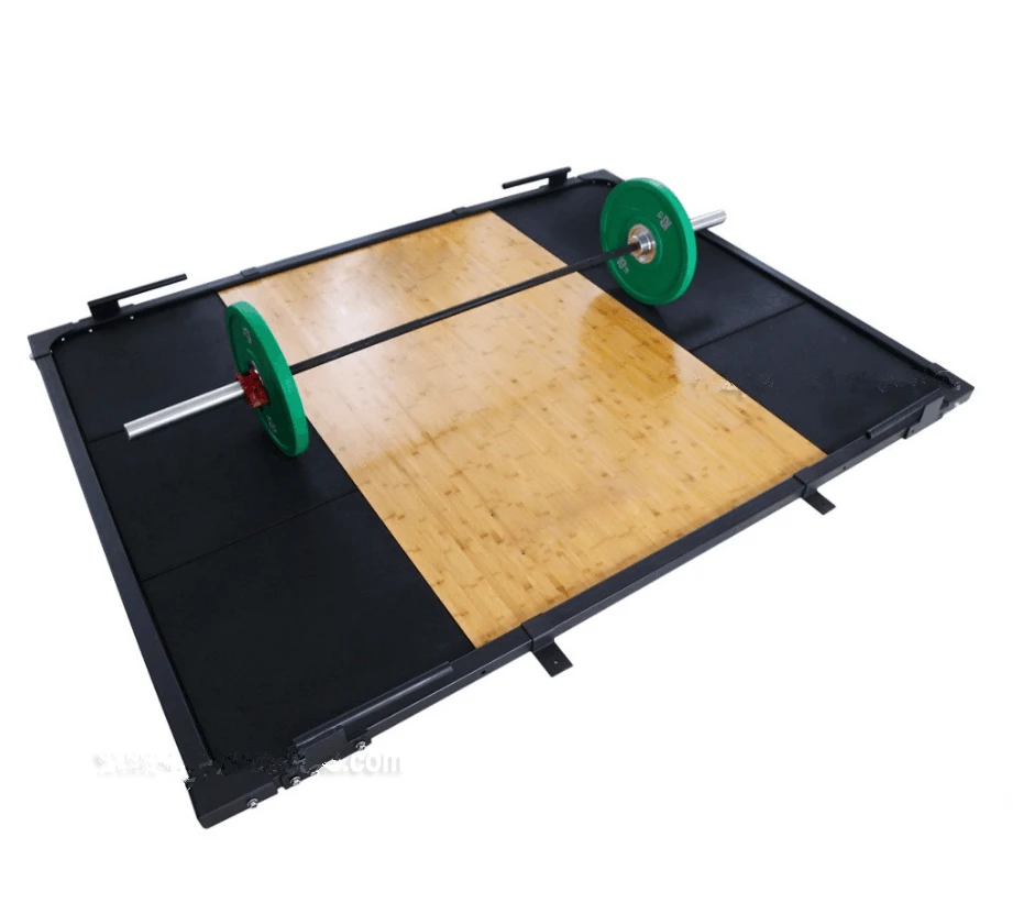 High quality gym equipment heavy duty deadlift platform weight lifting platform