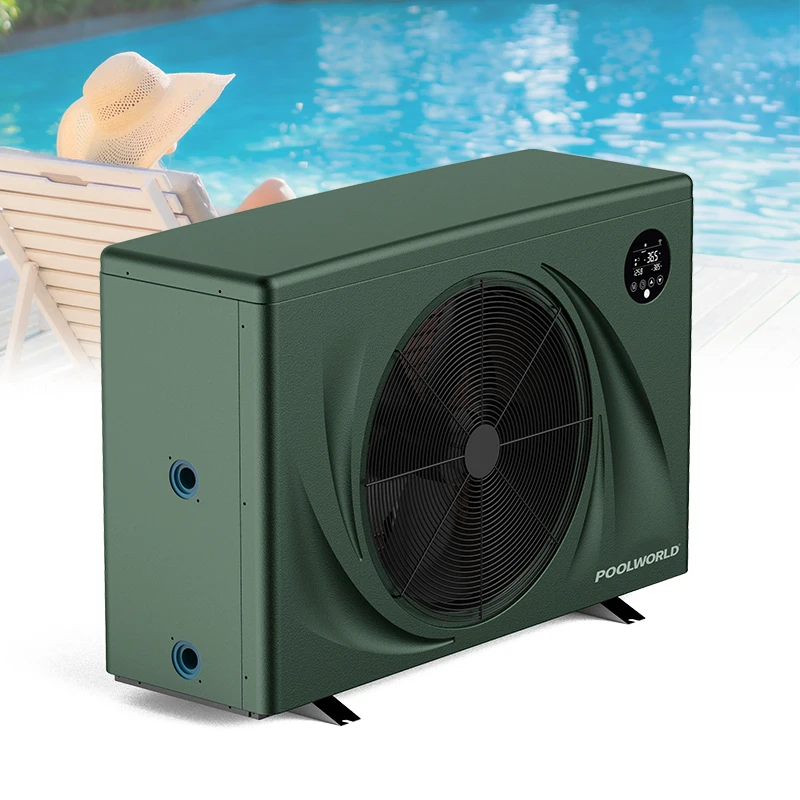 A+++ air source swimming pool solar dome heater portable R32 Full Inverter swimming pool heater with inverter