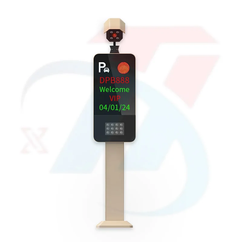 Global Smart AI License plate recognition parking solution provider with Lpr camera with parking software
