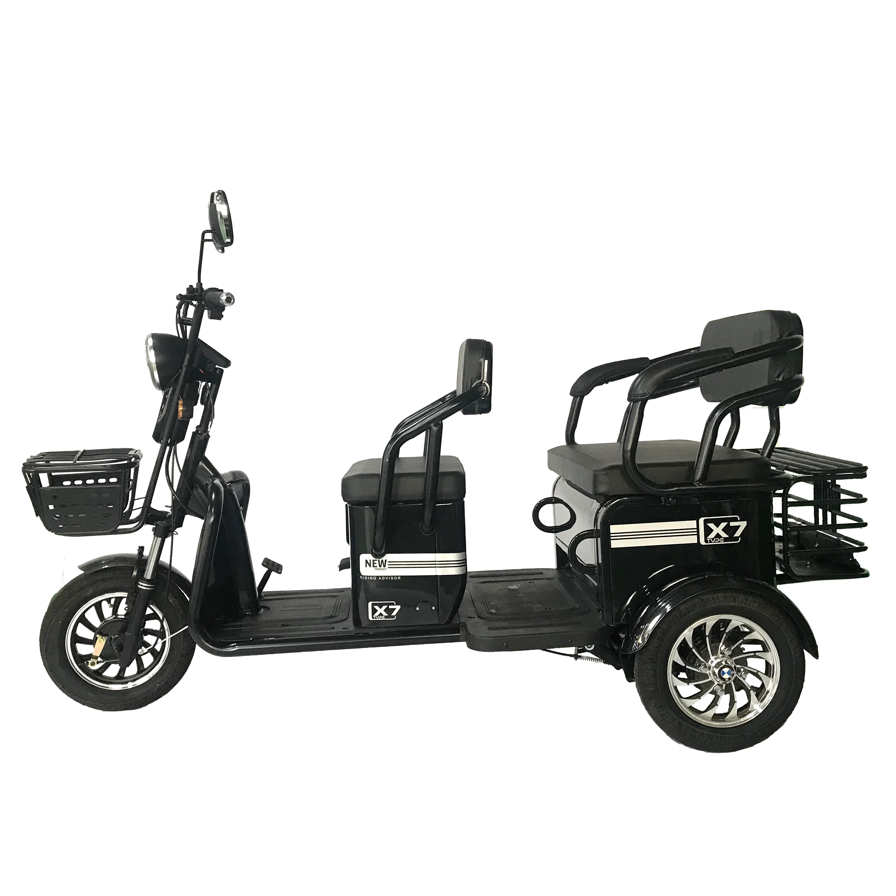 500W 800W 1000W differiential двигатель 3 трициклы от оригинального производителя CE способный преодолевать Броды для взрослых легковых автомобилей и грузовой перевозчик трехколесный