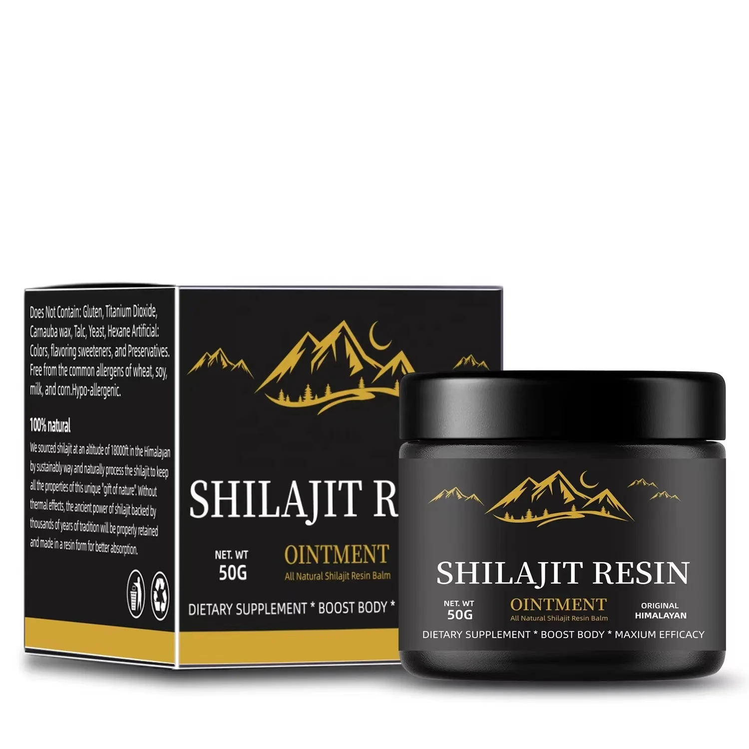 100% pure natural harvessted shilajit resin from himalaysa region grade high in bioactive components shilajit resin