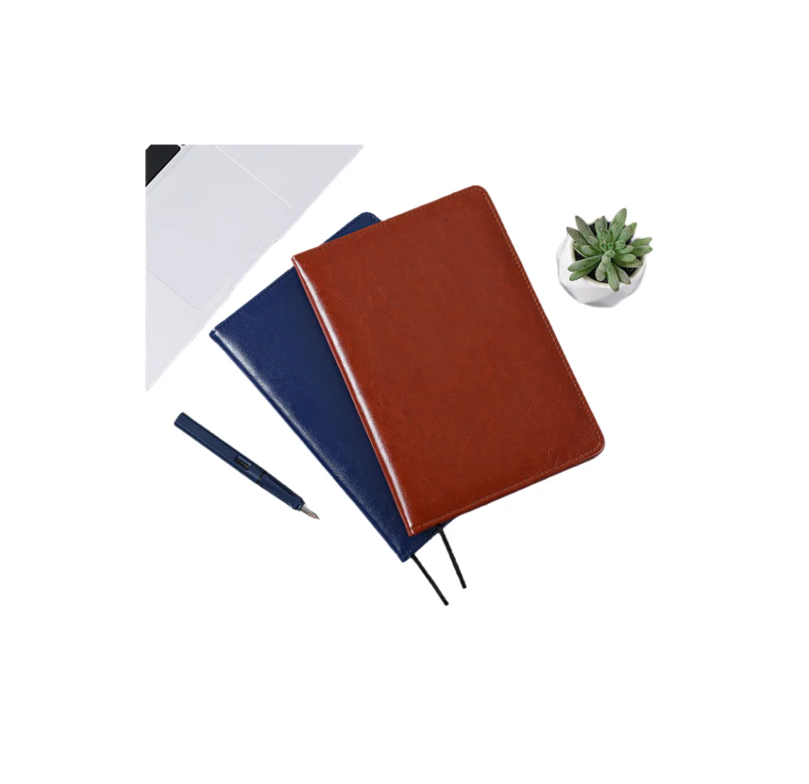 Classic Custom Laser Engraved Notebook Cover Personalized Diary Office Supplies Laserable Leatherette Journal