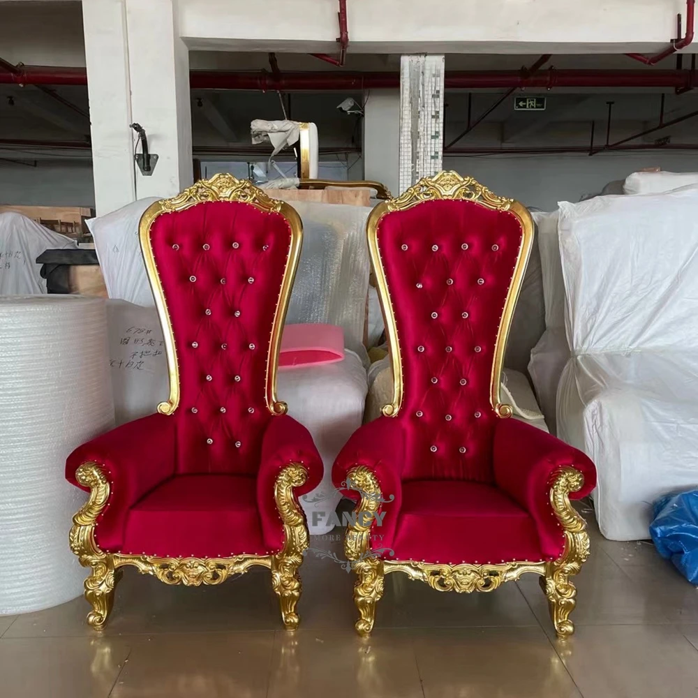 Red Luxury Pedicure Furniture Nail Chair Equipment Unique Manicure Chair For Sale