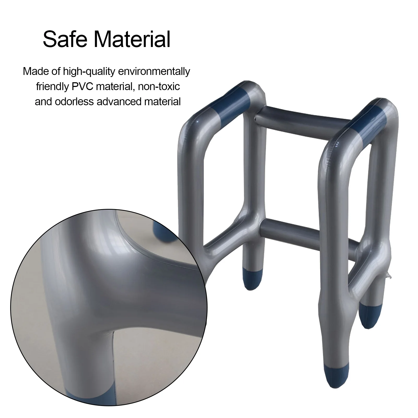 
2020 new hot-selling PVC inflatable walker Frame Blow Up Walking Stick Props for Halloween decoration 