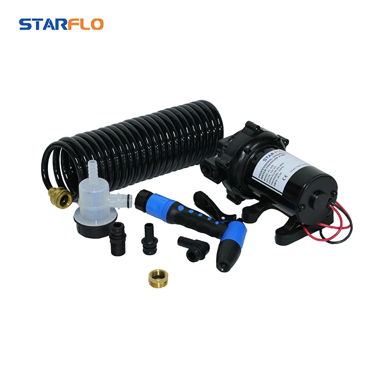 STARFLO 12v 20lpm 70psi rv washdown pump electric dc water pump high pressure water pump for salt fresh water