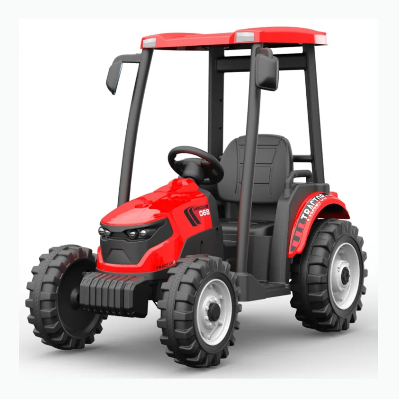 2021 Newest plastic ride on toy tractor 24V kids ride on tractor for sale