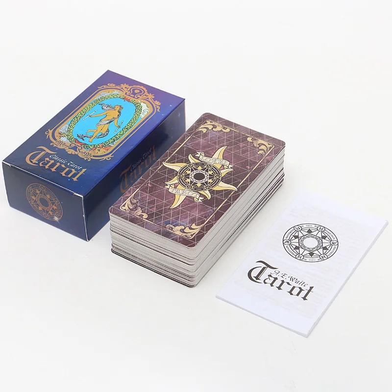Manufacture Printing Tarrot Oracle Cards Tarot Cards Printing Set With Guide Book For Sale