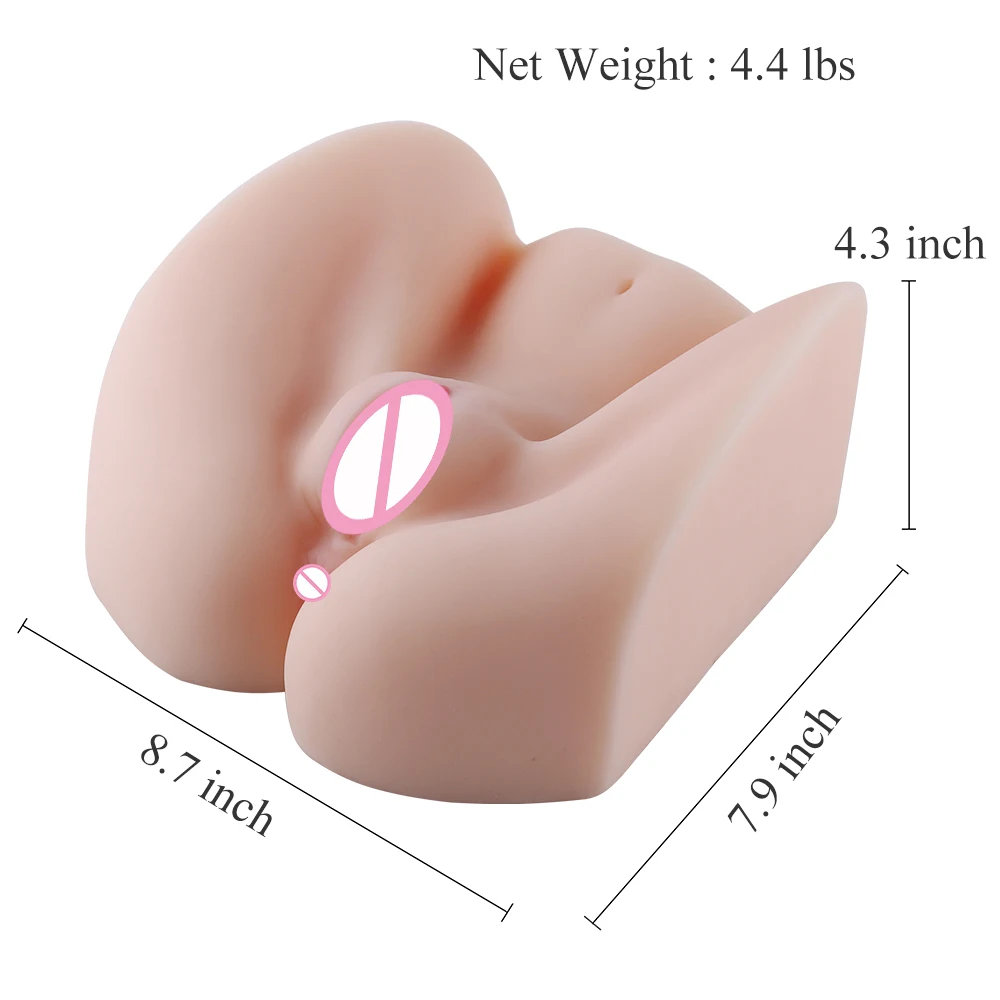 Drop Shipping 3D Realistic Vagina Anus Butt Male Masturbator Pussy Anal Ass Sex Doll For Men Masturbation