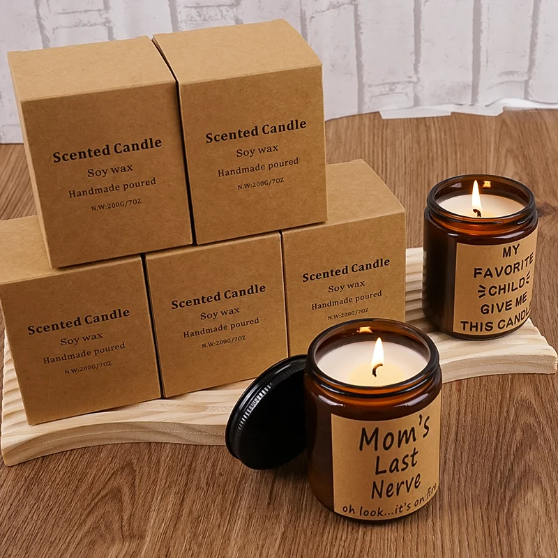 Custom Luxury Long Burning Tealight Black scented candles jars Custom Fragrance Scented Candles For Candle Making