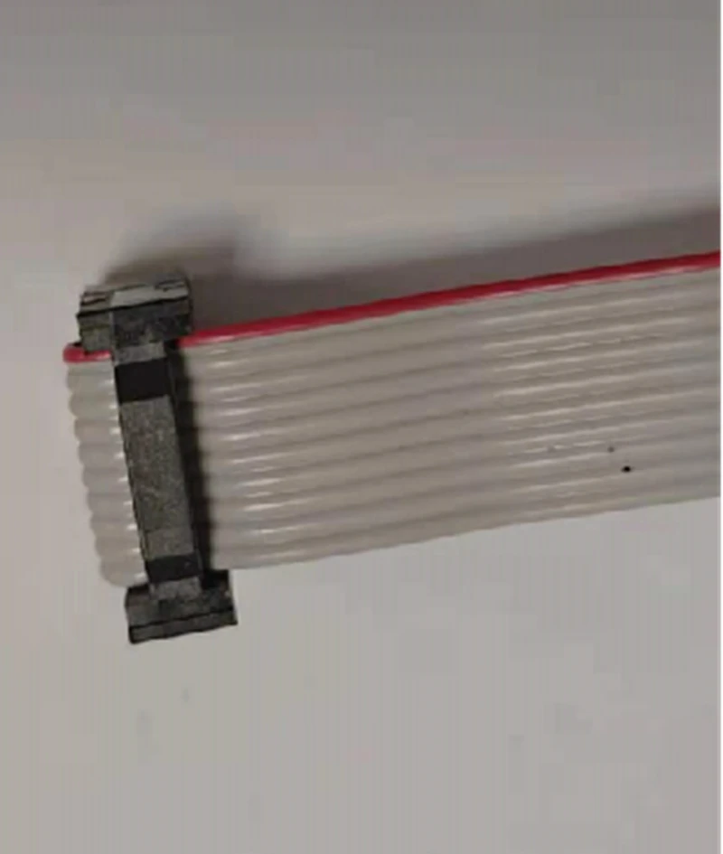 IDC-10P Pierced Flat Cable 2.54 Pitch UL2651-28AWG Length 400mm Flexible Flat Ribbon Cable Connector