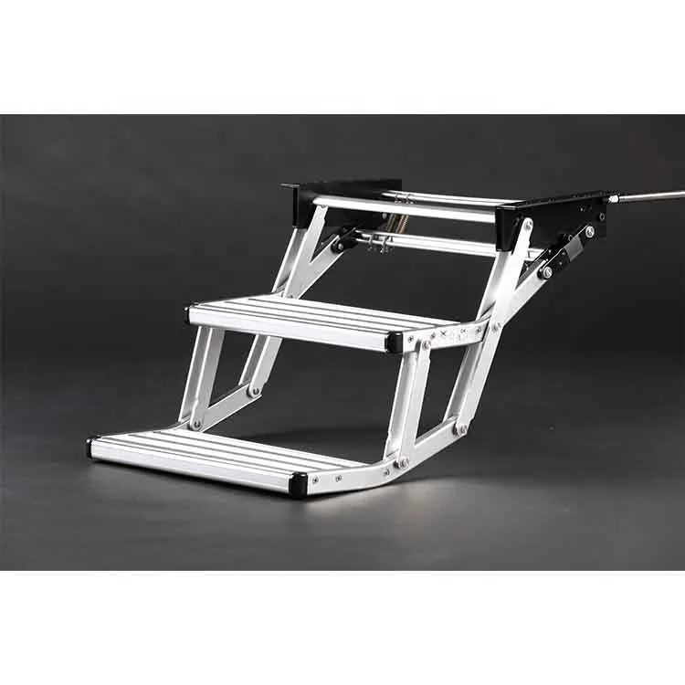 CE Certificate High strength aluminum alloy Car/SUV/CRV/RV Parts  2-Step  rv camper mortorhome folding automatic Side Steps