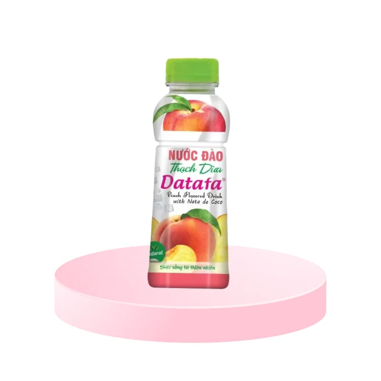 Peach Coconut Jelly Drink Reasonable Price Health Supplement Fresh Juice Customized Packaging Carton Box From Vietnam