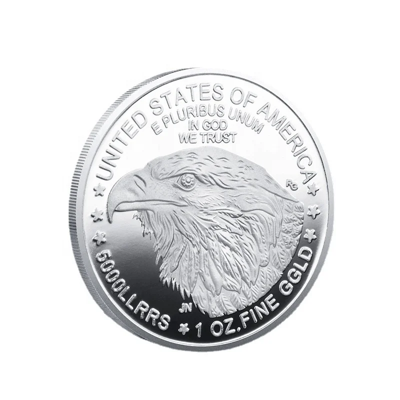 Customized new style statue of liberty commemorative coin souvenirs jewelry