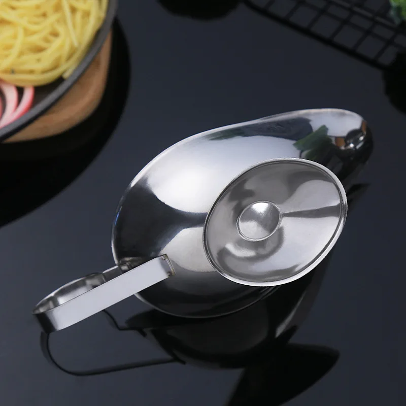 Generic Stainless Steel Gravy Boat Sauce Juice Bucket Dish Gravy Sauce Roasting Sauce Dish Seasoning Dishes Dipping Bowl
