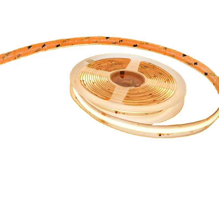 led strip light indoor dotless 13w per meter color 24vdc 12mm led COB light with European certifications