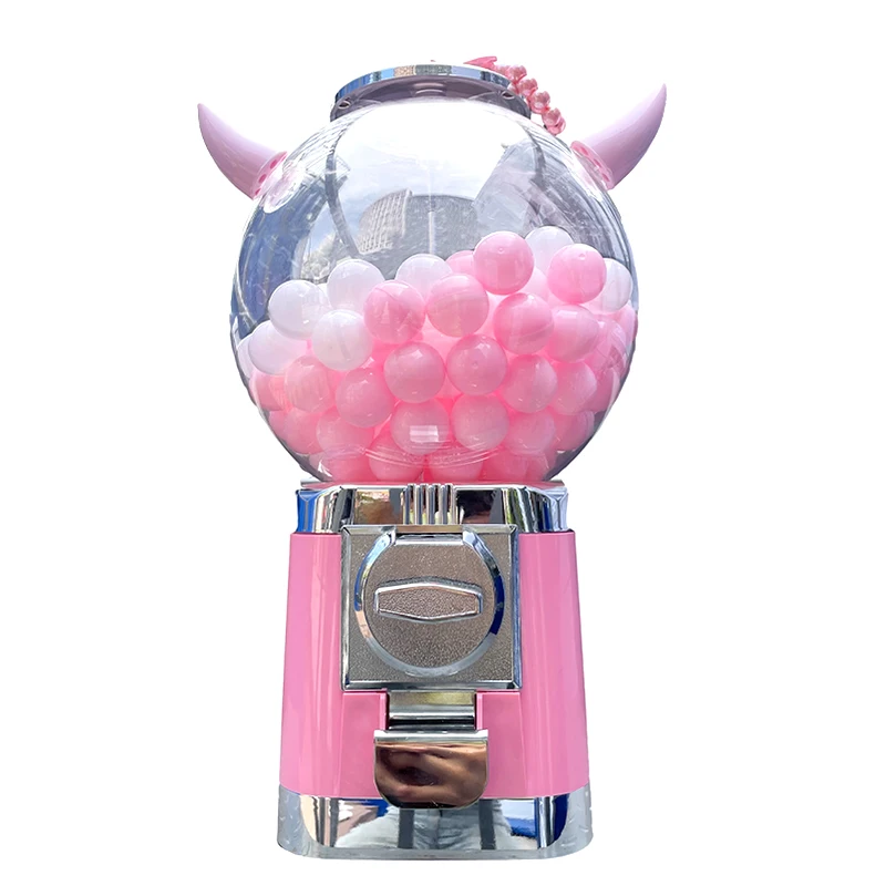 Shopping Mall Custom Coin Operated Ball Toy Games Machine Surprise Twisting Vending Game Transparent Mini Capsule Machine