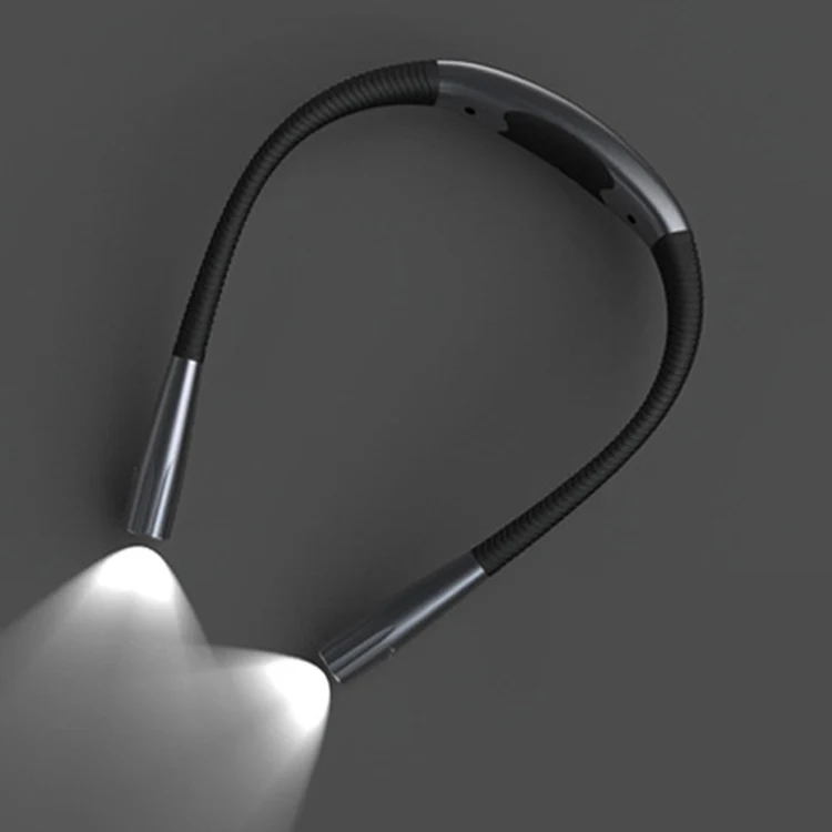 Flash Rechargeable Book Bright Goose Neck LED Light for Reading Dimming Hose Reading Light light for Reading