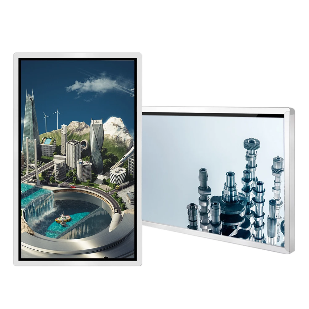 43 inch Wall Mounted Magic Mirror TV Display LCD Media Player Digital Signage hd lcd ad display