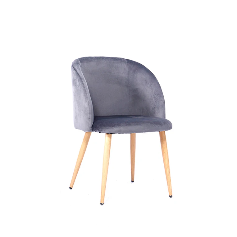 China Dining Chairs Lather Bronze Velvet Chair Beige Fabric Minimal Beetle Banquet Queen Arne Jacobsen Armrest Steel