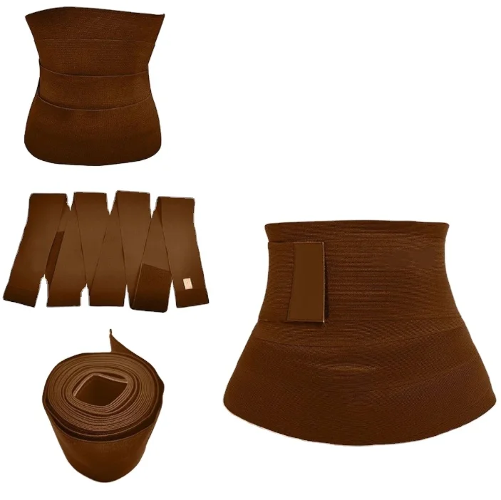 2022 Wrap Waist Trainer Sweat Belly Band fitness belly lose weight Waist Trainer Trimmer Belt