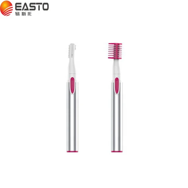 
Hot sales travel portable electric eyebrow hair trimmer mini portable women face shaver 