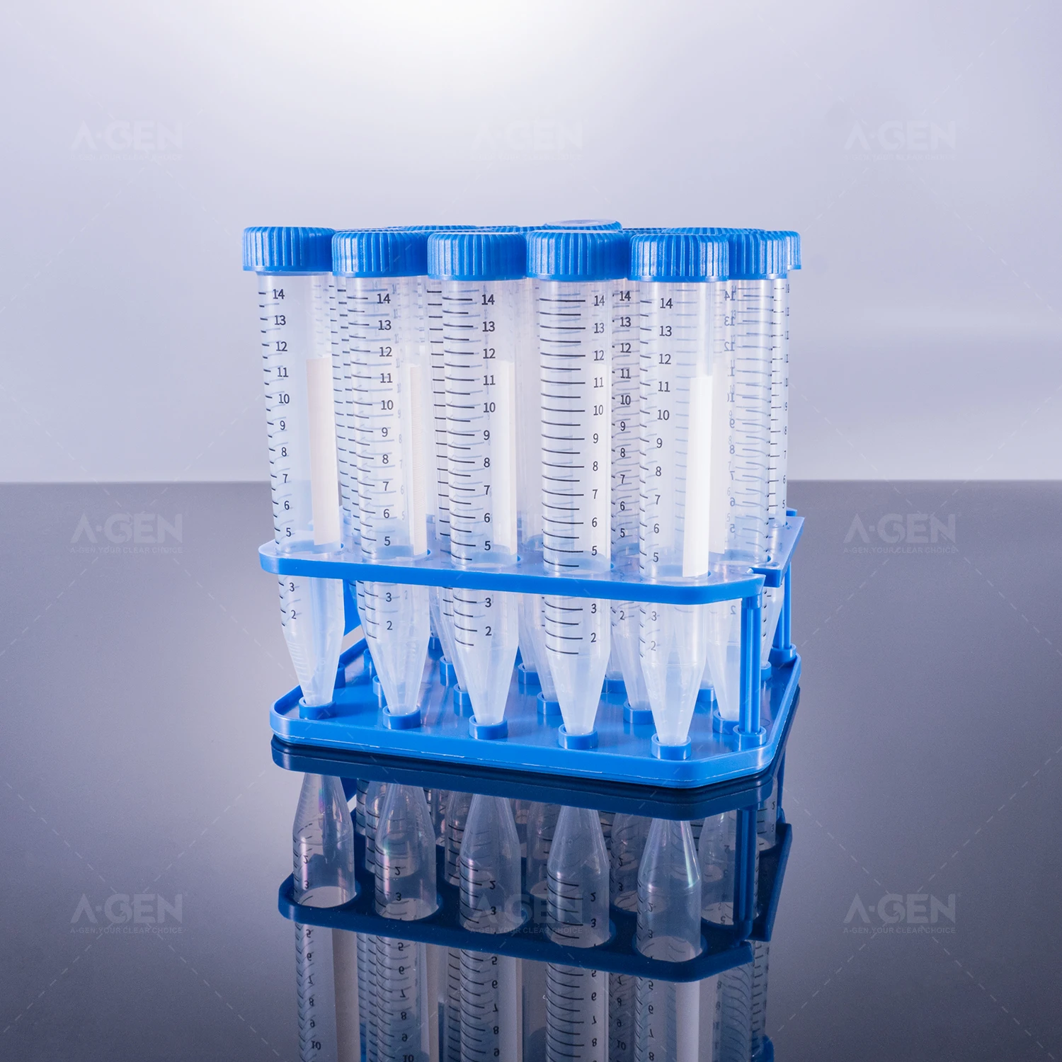 ПП Пластиковая центрифужная Колонка прозрачный с крышкой и шкала Марка 15 мл центрифужные пробирки Стеллаж для выставки товаров пробирка