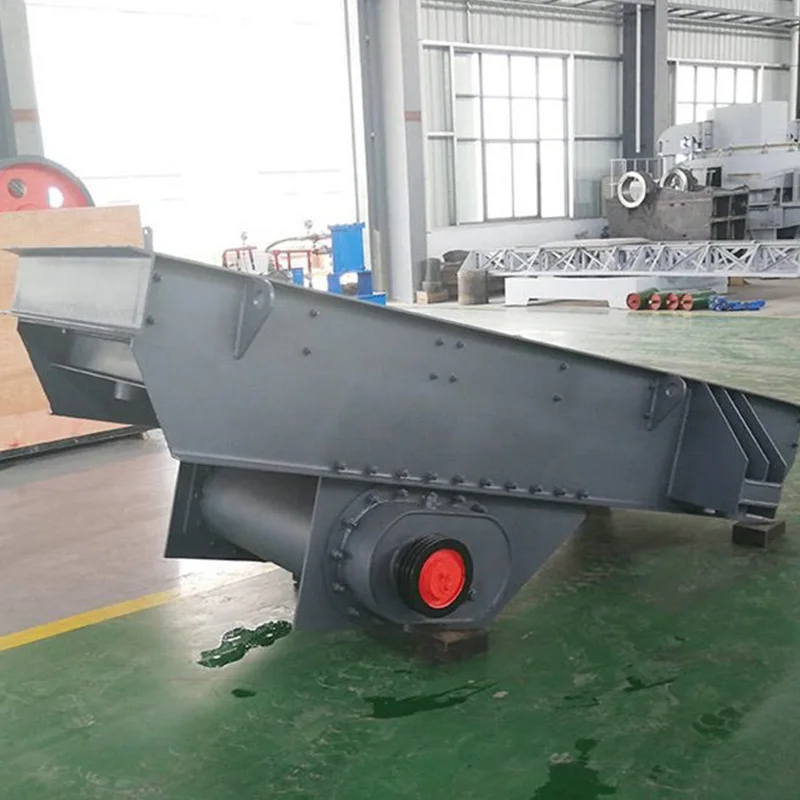 Stone Mining limestone granite pebble gravel silica feeding equipment vibrating feeder