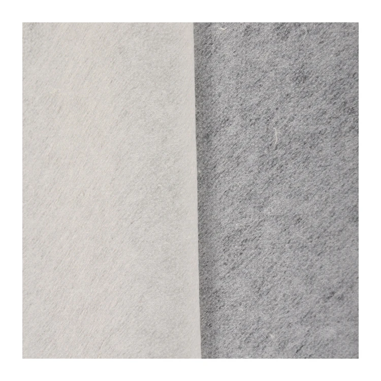 100% Polyester Nonwoven Fusing Interfacing 25Gsm Double Dots Non-Woven Interlining Fabric