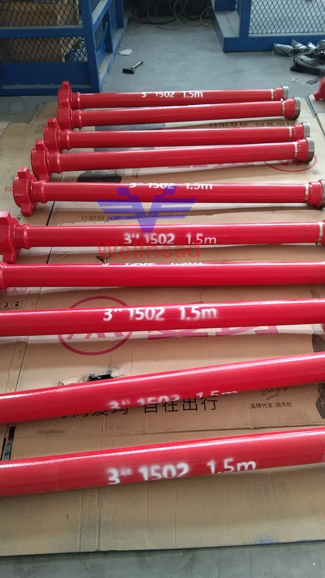 China  Factory Outlet Api Weco Fig1502 Alloy Steel Forged Integral Straight Flowline Pup Joint