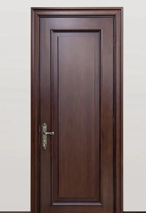 Evereco High Quality Pvc Film Laminated China Factory Wood Plastic Composite Wpc Polymer Door