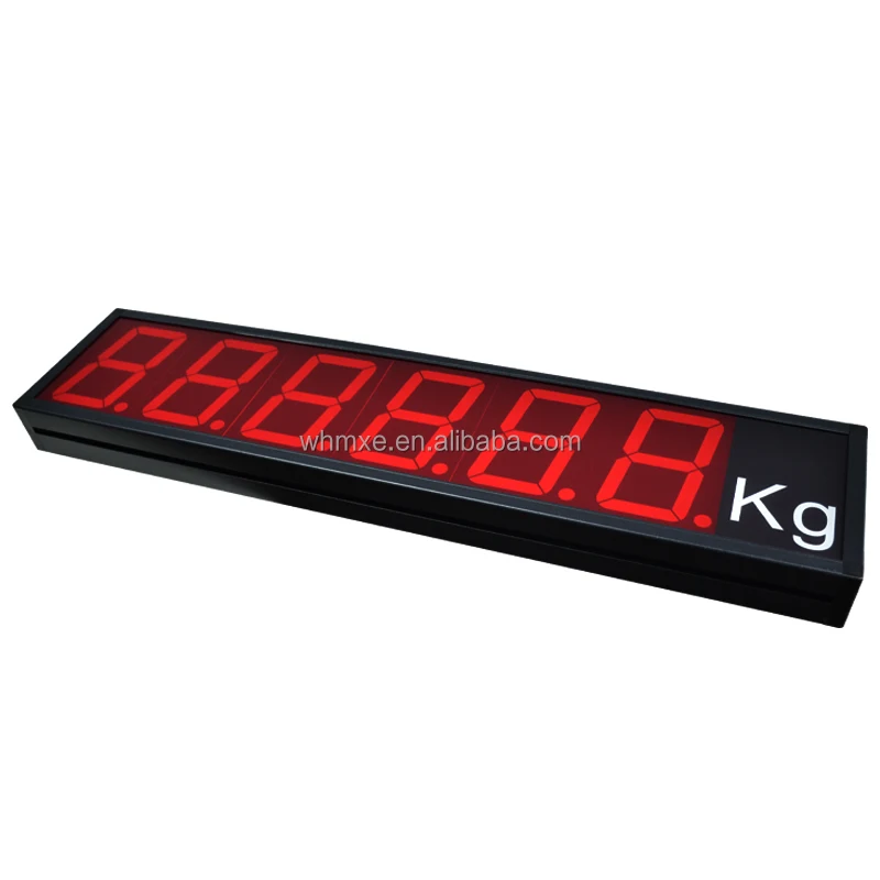 3-inch 5-digit High Precision Digital Weighing Instrument Large LED Weight Display RS232 Industrial Scale Indicator