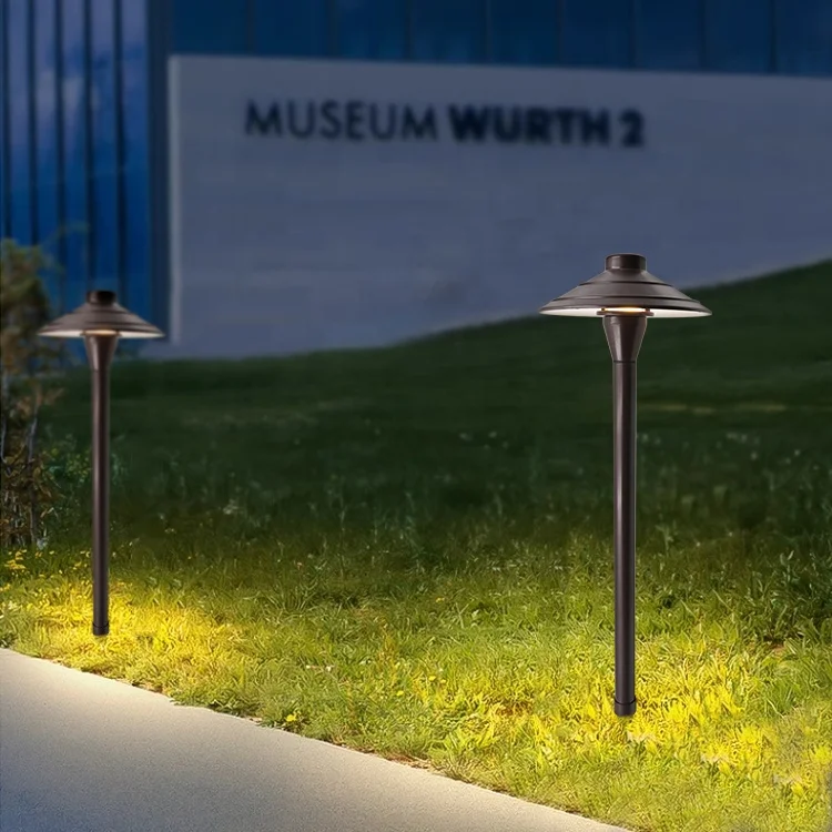 Easy To Install AC/DC High Brightness Wired Garden Pavement Outdoor Led Lighting Low Voltage Landscape Path Lights With Stake