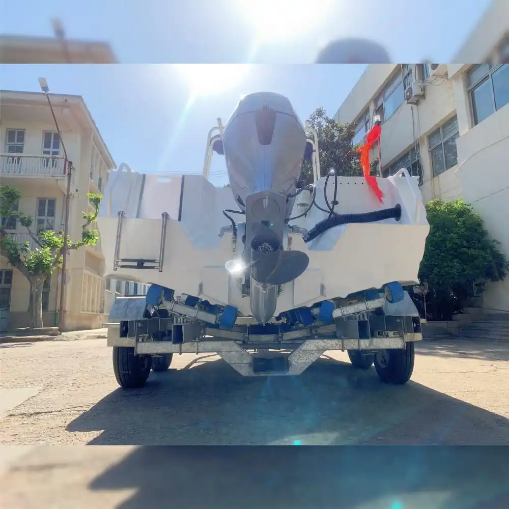 17ft aluminum hign quality centre cabin speed  small 4 person fishing boat with motor