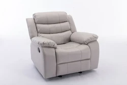 Домашняя мебель, регулируемое кресло с откидывающейся спинкой, кожаные диваны с подогревом для массажа