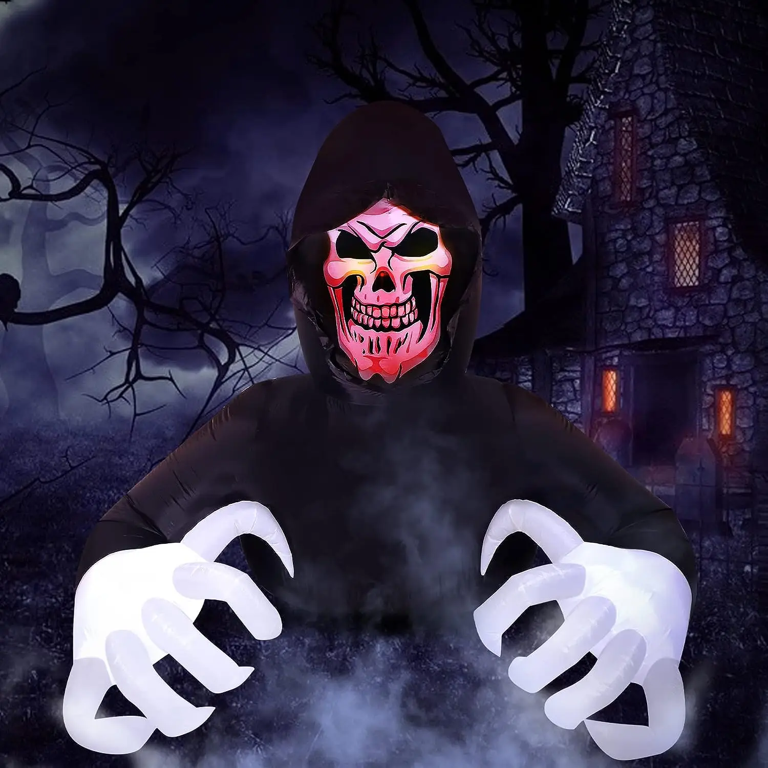 Source Factory Customization Halloween Inflatable Decoration Outdoor Built in Lighting Blowups Yard