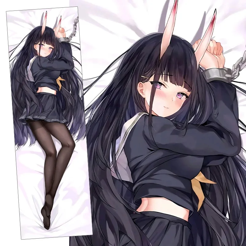 Двусторонняя наволочка с принтом аниме дакимакура Банни девушки дакимакура Сексуальная наволочка аниме