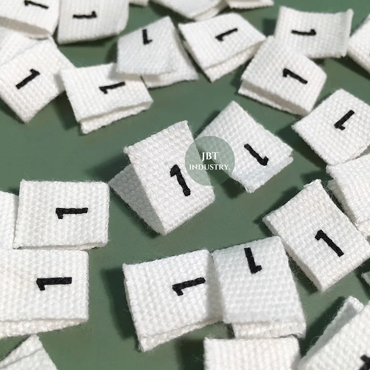 Custom Clothing Garment Bra Using Center Folded Soft Cotton Fabric Printed Size Hem Tag Labels