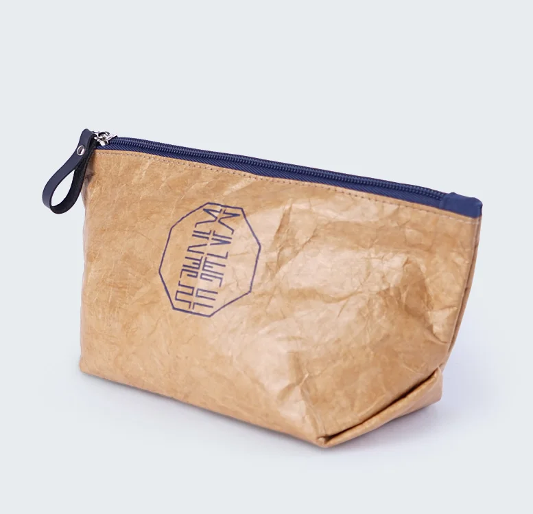 Waterproof  custom logo small Tyvek  paper Bags with zipper