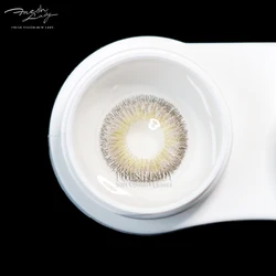 Modern design dark Sepia color contact lens monthly colored lenses