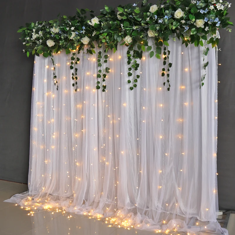 Modern wedding stage Flower Wall decoration backdrop for Photo Studio