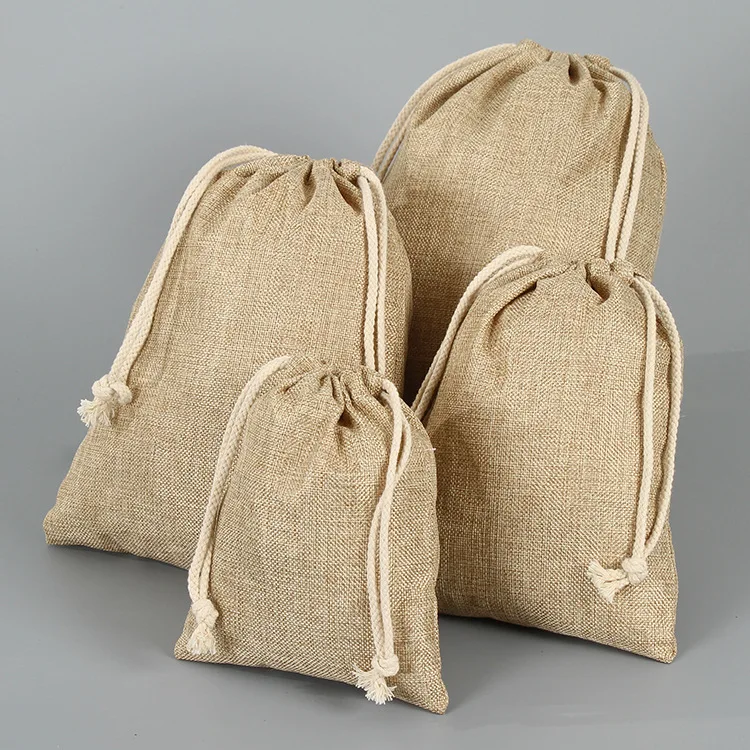 Fine Quality Eco Friendly New Design Custom Logo Print jute coffee bag