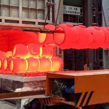 Stainless Steel Hardening And Tempering Trolley Type Drawing Furnace