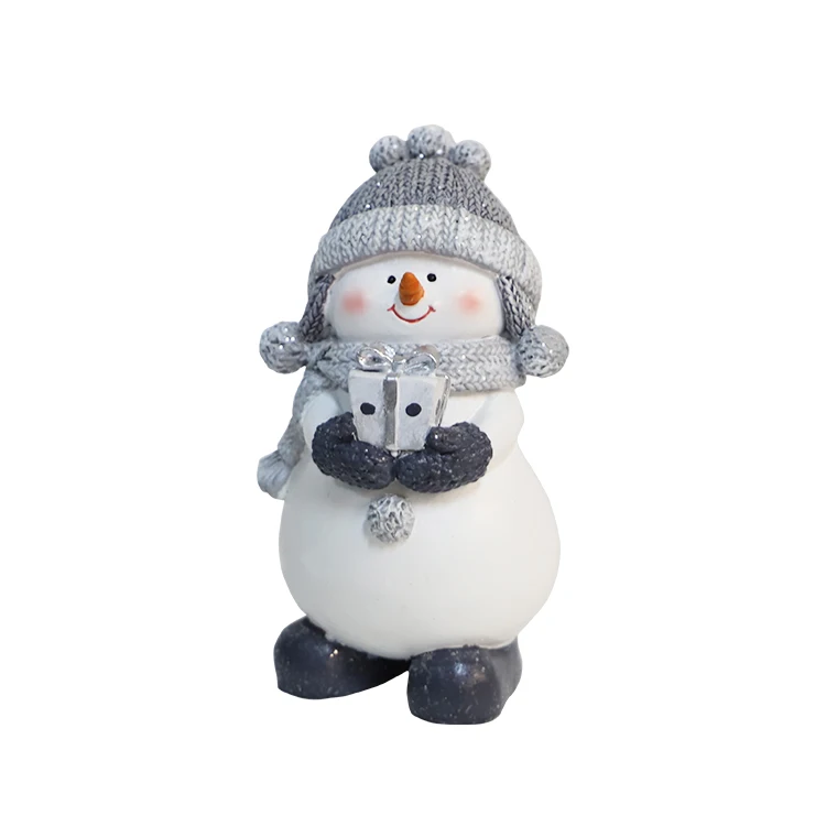 Wholesale Polyresin christmas figurine & toys home decor Resin crafts  christmas penguin decor ornaments