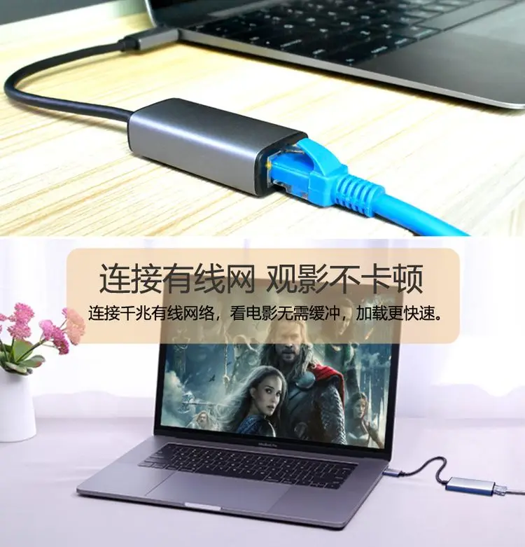 USB-концентратор TYPE-C 4K адаптер для HDTV с портом RJ45 Ethernet PD Type-C порт зарядки портов SD-карты