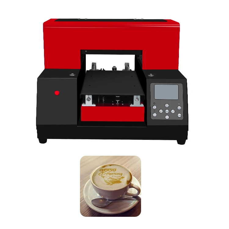Refinecolor Digital Printer Manufacturer Supply Coffee Character Face Cafe Inkjet Printer Food Printer Edible Printing Machine