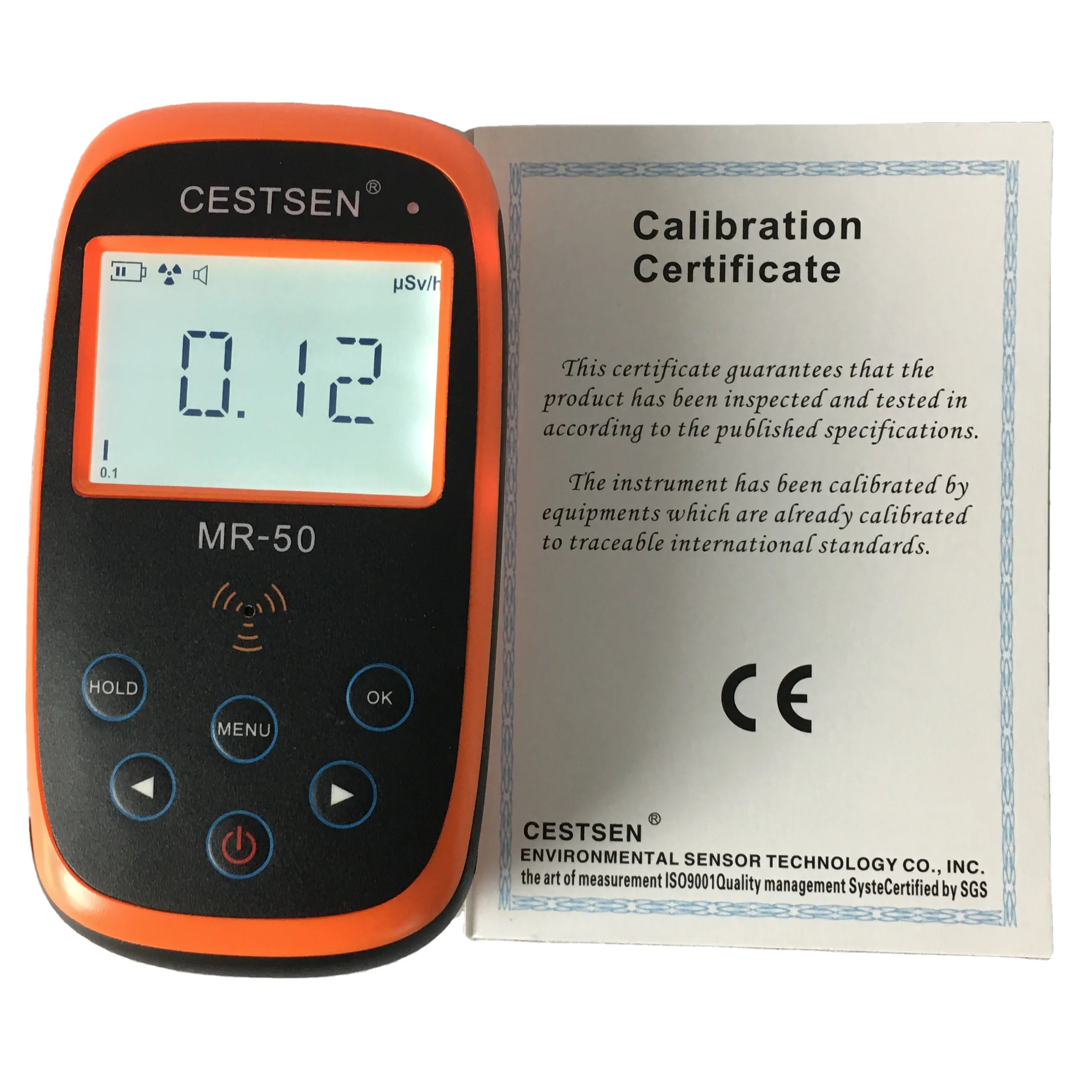 MR-50 Handheld Portable Digital Mini Gamma Beta X Ray Geiger Counter Nuclear Radiation Detector For Personal