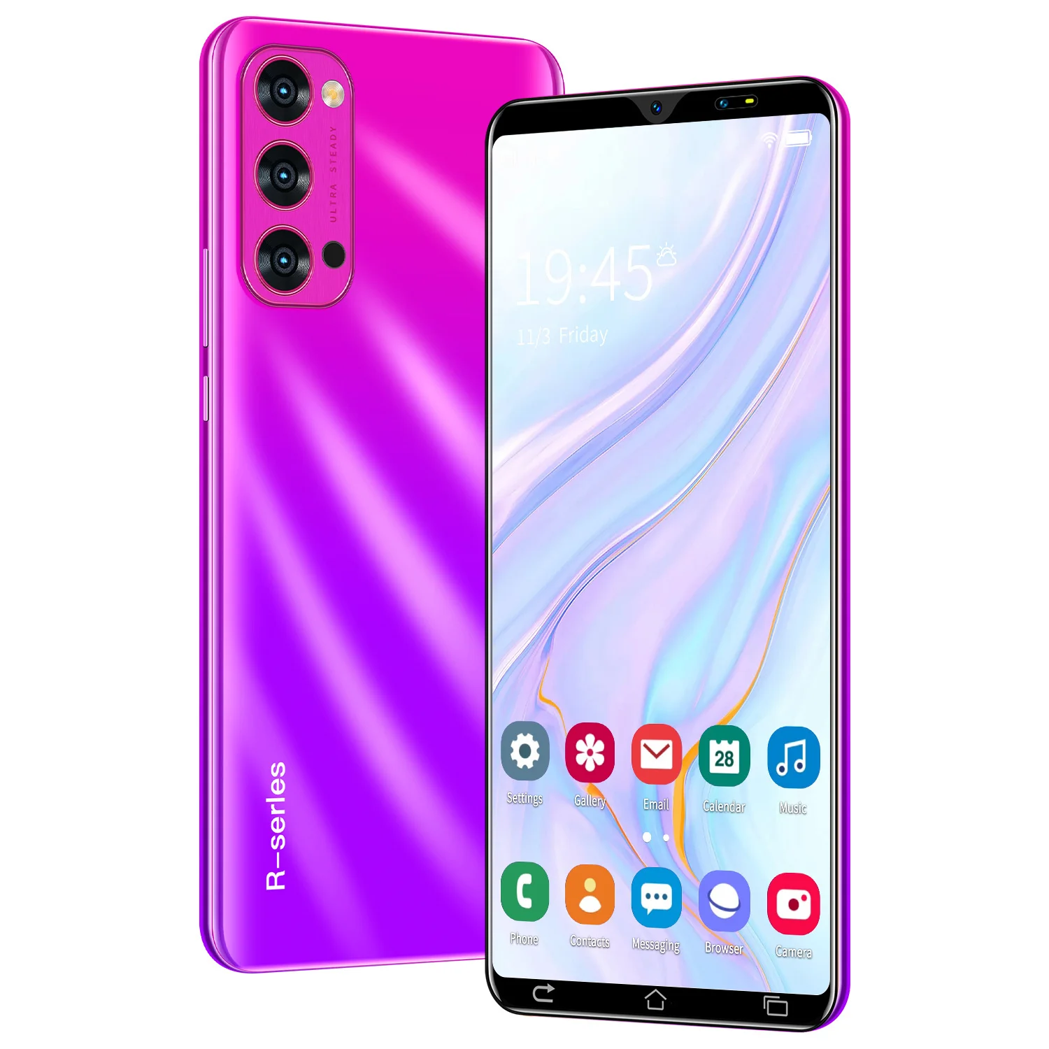  Большой аккумулятор новинка мобильный телефон 4g на заказ сотовый Rino4 android10 игровой смартфон 5 дюймов 4 + 64