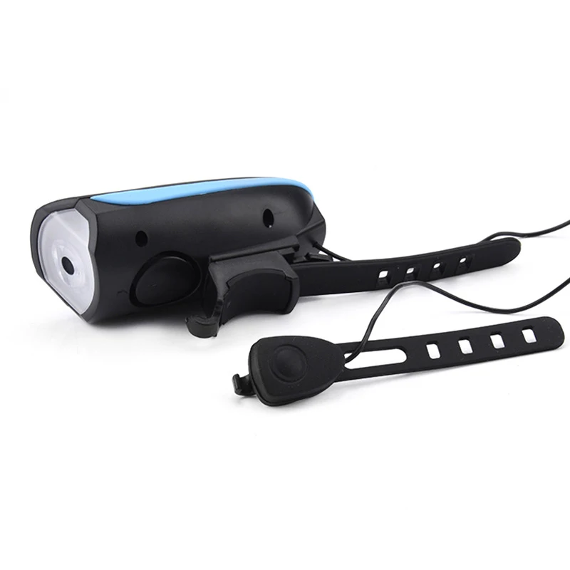 7588 New Bike Head Light Waterproof Bicycle Lamp Loud Horn Warning Rechargeable super bright Led Bike Front Light night riding