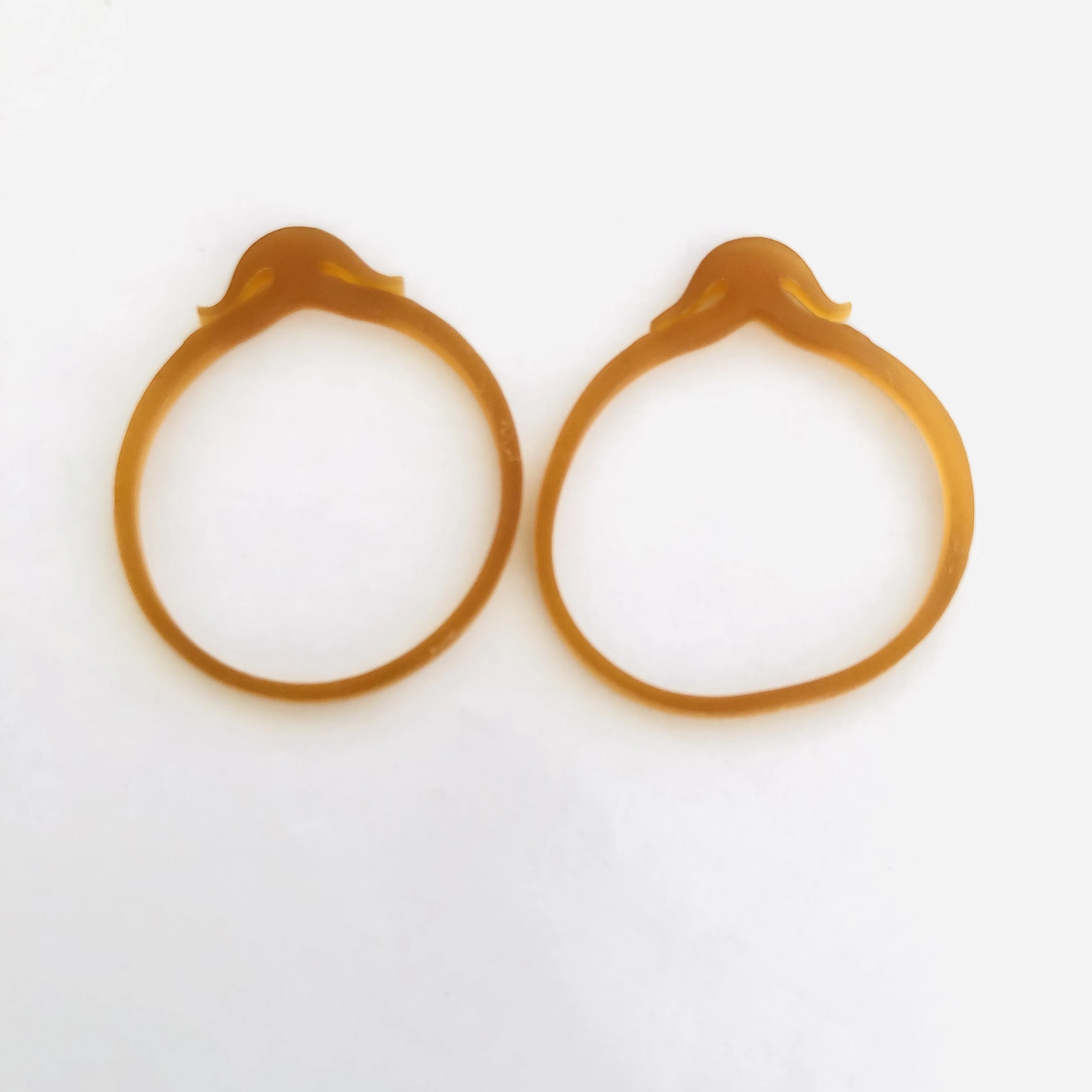 Anti aging anchor rubber elastic hook rubber band for household