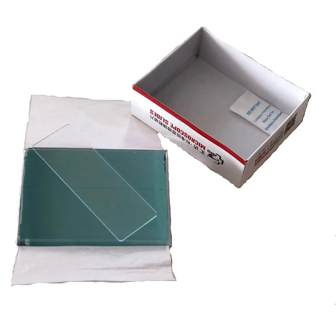 Ground Blank Chamber Microscope Slides Glass for 7101